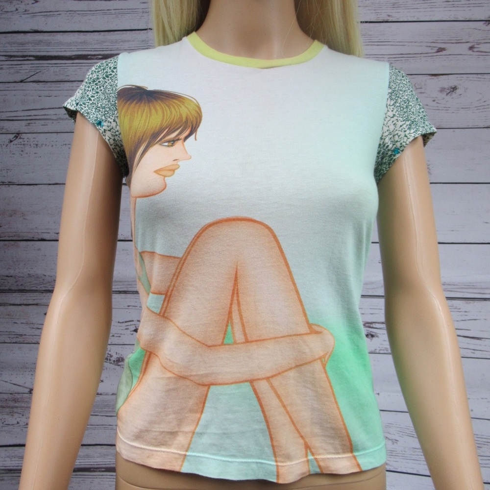 A very unique Custo Barcelona top.